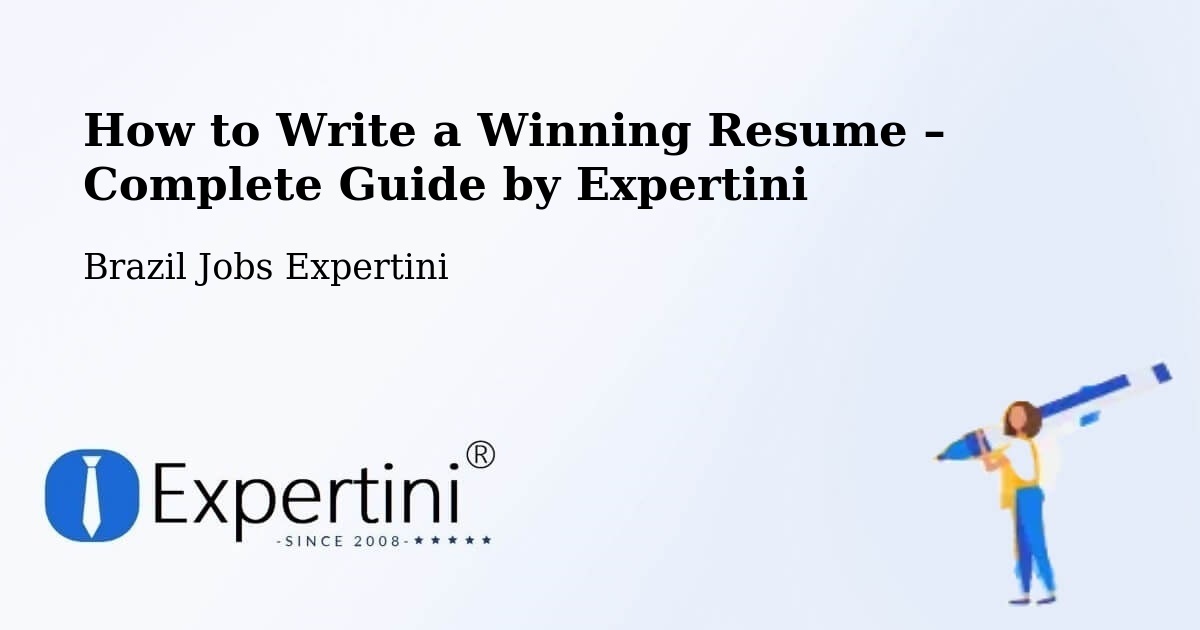 Resume Writing Guide for Job Seekers – Guarará - Guarará, Brazil Jobs Expertini